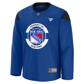 Mænd NHL New York Rangers Trøje Tilpasset 2024-25 Fanatics Team Practice Blå